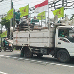 Tuntut Kenaikan UMP 2022, Para Buruh asal Driyorejo, Gresik Bergerak