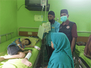 Terindikasi Gizi Buruk, Seorang Anak Terkulai Tak Berdaya di RS Kabupaten Sinjai