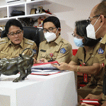 Bupati Badung Giri Prasta Ikuti Rapat Evaluasi Penyerapan Anggaran Daerah