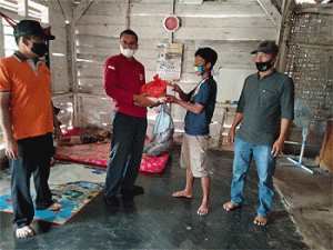 Respon Cepat Camat Wahyudi Bantu Warga Mulya Sari Penderita Lumpuh