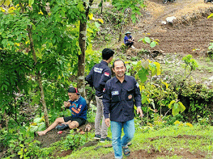 Tanggap Bencana, Karang Taruna Desa Poko, Ponorogo Lakukan Penghijauan