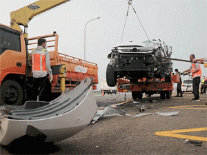 Polisi Usut Penyebab Kecelakaan Maut Vanessa Angel
