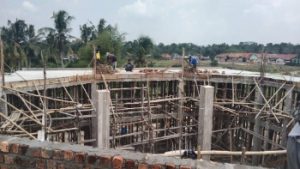 Pembangunan Masjid Al-Iman di Tiyuh Jaya Murni Diapresiasi Kepalo Tiyuh