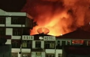 Empat Rumah Hangus Terbakar, Diduga Karena Ledakan Petasan di Japsel