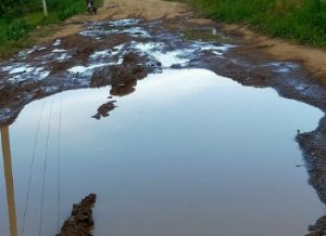 Jalan Poros Desa Mirip Kolam Ikan, Warga Berharap Pemkab Bone Ambil Tindakan