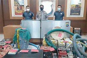 Polda Sulut Amankan 23 Tersangka dari 14 Kasus Pertambangan Emas Ilegal