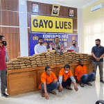 Lakukan Operasi Tertutup, Polisi Bekuk Pembawa 158 Kg Ganja Kering