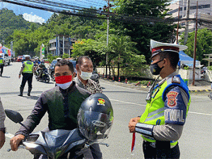 Operasi Zebra Cartenz 2021, Polresta Jayapura Kota Amankan Sejumlah Pelanggar