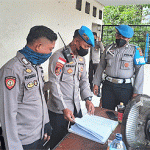 Lakukan Pengawasan, Kasi Propam Polresta Jayapura Kota Tinjau Pos dan Polsek