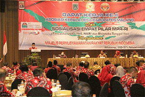 Bupati Sanusi Buka Raker ke-II AKD Kabupaten Malang