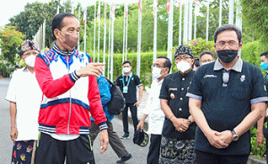 Presiden Joko Widodo Saksikan BWF World Tour Finals, Imej Positif Buat Pariwisata Bali