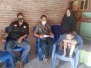 Padli, Penderita Gizi Buruk Mulai Dapat Perhatian dari Pemerintah Kecamatan Bontocani, Bone