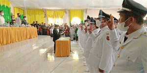 Kepala Desa Terpilih Kabupaten Mamasa, Sulbar Dilantik Bupati