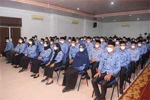 Sekda OKU Selatan Lantik 221 Pejabat Fungsional