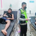 Seorang Pelajar Meninggal, Polisi Olah TKP Kecelakaan di Jalintim, Tulang Bawang