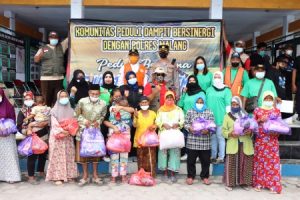 Bantu Korban Erupsi Semeru, Kapolres Malang Bersinergi dengan Elemen Masyarakat