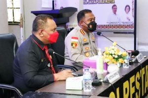 Kunjungi Polresta, DPRD Kota Jayapura Apresiasi Kinerja Kepolisian Sepanjang 2021