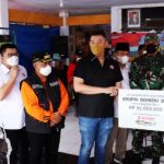 Forkopimda Kabupaten Malang Salurkan Bantuan Sosial Terdampak Erupsi Semeru di Pronojiwo