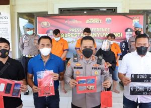 Sindikat Lintas Provinsi Ganjal Mesin ATM Diamankan Satreskrim Polresta Banyuwangi