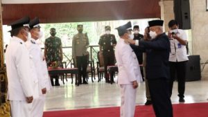 Kapolres Hadiri Pelantikan Kades Terpilih Kabupaten Malang