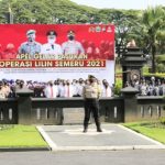 Polresta Malang Kota bersama Forkopimda Gelar Pasukan Pengamanan Nataru