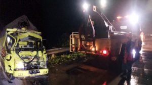 Seorang Luka Berat Akibat Kecelakaan di Tol Terpeka, Polisi Lakukan Olah TKP