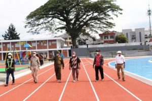 Wali Kota Sukabumi Tinjau Hasil Akhir Penataan Alun-alun dan Lapang Merdeka