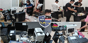 Polda Jateng Gerebek Sarang Judi Online di Sukoharjo