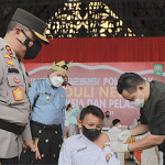 Selama Lima Hari, Polda Riau Suntikkan 342.574 Dosis Vaksin