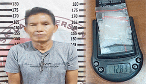 Polres Tulang Bawang Tangkap Bandar Narkotika di Dente Teladas