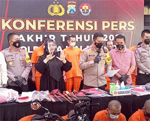 Kasus Kriminalitas Selama 2021, Polresta Malang Kota Selesaikan 81 Persen