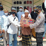 Kapolsek Pagelaran Rangkul Remas Galang Bansos Korban Erupsi Semeru