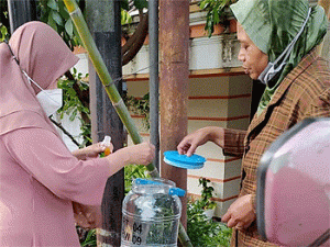 Dosen Arsitektur UB Wujudkan Lingkungan Bebas Covid-19 di Lowokwaru, Malang