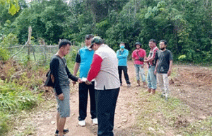 Akses ke Kebun Tertutup, Warga Tanjung Raman Lapor ke Wali Kota Prabumulih