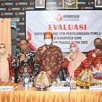 Bawaslu Kabupaten Bone Gelar Rapat Evaluasi Kepatuhan Kode Etik Penyelanggara Pemilu