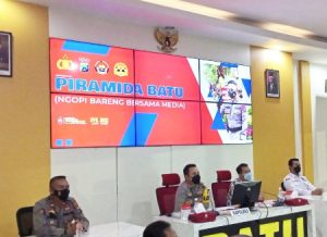 Kapolres Batu Atensi Lima Kasus Tindak Pidana di Tahun 2021