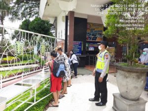 Libur Awal Tahun, Personel Polsek Diterjunkan ke Tempat Wisata Wilkum Dau, Malang