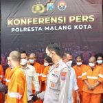 Polresta Malang Kota Amankan Pelaku Pengeroyokan di Malam Pergantian Tahun