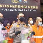 Kurir Narkoba, Warga Gadang Diringkus Polresta Malang Kota