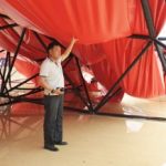 Hujan Deras Disertai Angin, Atap GOR Waringin, Distrik Abepura Ambruk