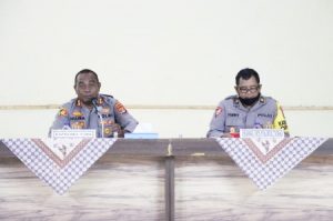 Ini Pesan Kapolres Tulang Bawang saat Pimpin Rapat Kesiapan Pilkakam Serentak 2022