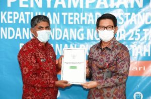 Badung Terima Sertifikat Kepatuhan Tinggi dari Ombudsman RI Perwakilan Bali