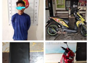 Raup Puluhan Juta, Pelaku Pembobol Konter Ponsel Diringkus Polres Tulang Bawang Barat