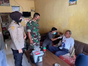 Ragam Cara Polres Batu Kejar Target Vaksinasi Lansia