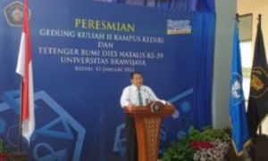 Peresmian Gedung Kuliah II Kampus Kediri dan Tetenger Bumi Dies Natalis ke-59 UB