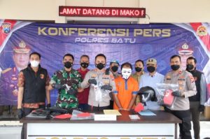 Koboi Jalanan Bumiaji Tak Berkutik Diborgol Satreskrim Polres Batu
