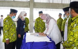 Resmi Dilantik, Pengurus Daerah Dewan Masjid Indonesia Kabupaten Tubaba