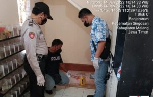 Lelaki Asal Bojonegoro Ditemukan Terbujur Kaku di Kamar Kost, Singosari, Malang