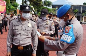 Gelar Operasi Gaktibplin, Sipropam Polres Batu Periksa Semua Kelengkapan Personel