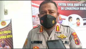 Gerai Vaksinasi Presisi Polresta Jayapura Kota Siap Melayani Anak Usia 6-11 Tahun